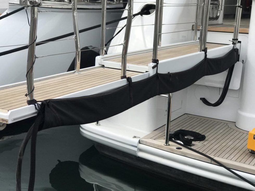 Shoreline Wrap, Yacht, Super Yacht, Luxery Yacht, Ship, Boat, Mooring, Docking, Tidy